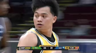 FEU's Janrey Pasaol SCORES FIVE BIG PTS vs. AdU in 3Q 🔥 | UAAP Season 88 Men's Basketball background