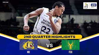 NU vs. FEU | 2ND QUARTER HIGHLIGHTS | UAAP SEASON 88 MEN’S BASKETBALL | SEPT. 27, 2025