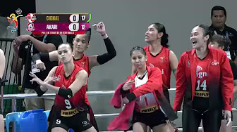 Cignal GROOVES to 11-1 RUN vs. Akari in Set 1 ЁЯТГ | 2025 PVL on Tour