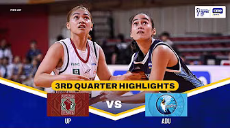 UP vs. AdU | 3RD QUARTER HIGHLIGHTS | UAAP SEASON 88 WOMEN’S BASKETBALL | SEPTEMBER 24, 2025 background