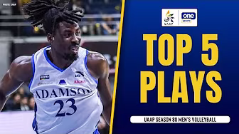 TOP 5 PLAYS | UAAP SEASON 88 MEN’S BASKETBALL | OCTOBER 18, 2025 background