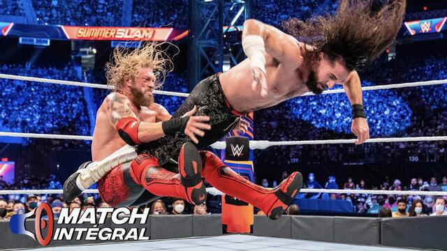 MATCH EN FRANÇAIS: Edge vs. Seth Rollins - SummerSlam 2021 background