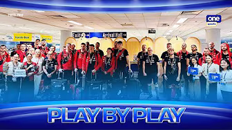 More international teams land in PH for the FIVB Men’s Volleyball World Championship | Play by Play backdrop