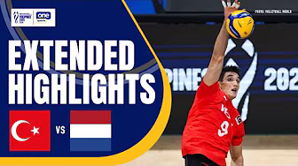 TÜRKIYE vs. NETHERLANDS | EXTENDED HIGHLIGHTS | 2025 FIVB MEN'S WORLD CHAMPIONSHIP | SEPT. 20 background
