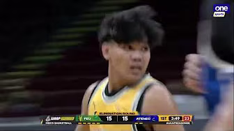 Kirby Mongcopa BUCKETS IN THE FIRST HALF vs. Ateneo | UAAP Season 88 Men’s Basketball Round 2 background