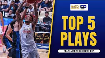 TOP 5 PLAYS | PBA SEASON 50 PHILIPPINE CUP | OCTOBER 8, 2025 background