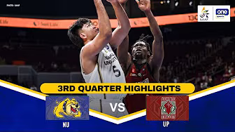 NU vs. UP | 3RD QUARTER HIGHLIGHTS | UAAP SEASON 88 MEN’S BASKETBALL ROUND 2 | OCT. 22, 2025