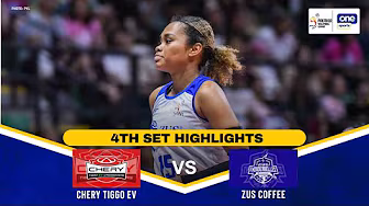 CHERY TIGGO vs. ZUS COFFEE | SET 4 HIGHLIGHTS | 2025 PVL REINFORCED CONFERENCE | OCT 11, 2025 background