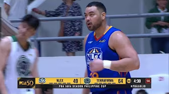 Brandon Ramirez’s AND-ONE PLAYS for NLEX vs Terrafirma in 3Q | PBA Season 50 Philippine Cup background