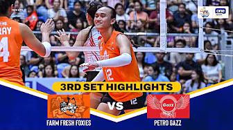 PETRO GAZZ vs. FARM FRESH | SET 3 HIGHLIGHTS | 2025 PVL ON TOUR | JULY 13, 2025