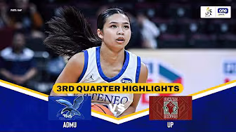 ATENEO vs. UP | 3RD QUARTER HIGHLIGHTS | UAAP SEASON 88 WOMEN’S BASKETBALL
