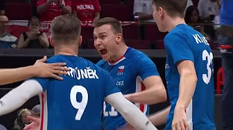 Vasina SHOWS SOLID FIREPOWER for Czechia vs. Bulgaria in Set 2 | 2025 FIVB Men’s World Championship
