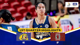 UP vs. NU | 1ST QUARTER HIGHLIGHTS | UAAP SEASON 88 WOMENâS BASKETBALL | OCTOBER 4, 2025 background