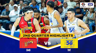 SAN MIGUEL vs. TNT | 2ND QUARTER HIGHLIGHTS | FINALS GAME 2 | PBA SEASON 49 PHILIPPINE CUP background