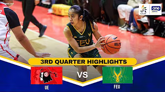 FEU vs. UE | 3RD QUARTER HIGHLIGHTS | UAAP SEASON 88 WOMEN’S BASKETBALL | OCT. 19, 2025 background