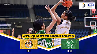 UST vs. DLSU | 4TH QUARTER HIGHLIGHTS | UAAP SEASON 88 WOMEN’S BASKETBALL | SEPTEMBER 27, 2025 background
