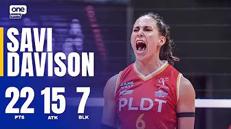 Savi Davison LEADS PLDT WITH 22 PTS vs. Capital1 đ„ | 2025 PVL REINFORCED CONFERENCE | HIGHLIGHTS backdrop
