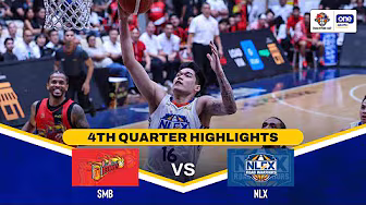 SAN MIGUEL vs. NLEX | 4TH QUARTER HIGHLIGHTS | PBA SEASON 50 PHILIPPINE CUP | OCT 8, 2025 background