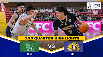 DLSU vs. NU | 2ND QUARTER HIGHLIGHTS | UAAP SEASON 88 MEN’S BASKETBALL | OCT. 12, 2025