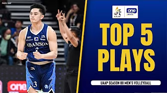 TOP 5 PLAYS | UAAP SEASON 88 MENâS BASKETBALL ROUND 2 | OCTOBER 29, 2025 background