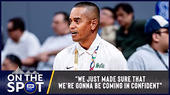 Coach Topex Robinson on DLSU’s performance against UST | #OSOnTheSpot