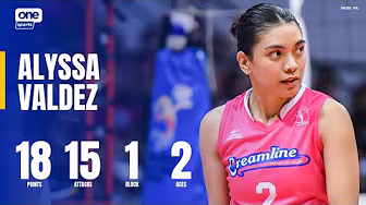 Alyssa Valdez DROPS 18 PTS for Creamline vs. Akari 🍦 | 2025 PVL REINFORCED CONFERENCE | HIGHLIGHTS backdrop