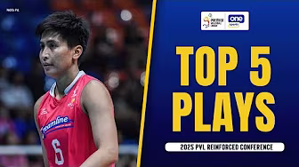 TOP 5 PLAYS | 2025 PVL REINFORCED CONFERENCE | OCTOBER 28, 2025 background