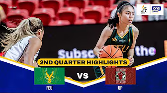 UP vs. FEU | 2ND QUARTER HIGHLIGHTS | UAAP SEASON 88 WOMEN’S BASKETBALL background