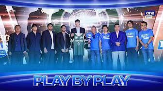 Geo Chiu is the first overall draft pick in the PBA Season 50 Rookie Draft | Play by Play background