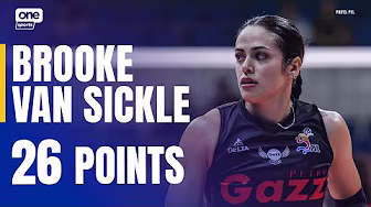 Brooke Van Sickle ERUPTS for Petro Gazz vs. Creamline 🔥 | 2025 PVL REINFORCED CONFERENCE HIGHLIGHTS