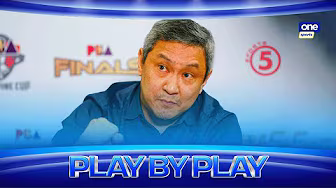 PBA Deputy Commissioner stands by referees on basket interference call in Finals G1 | Play by Play background