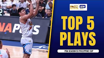 TOP 5 PLAYS | PBA SEASON 50 PHILIPPINE CUP | OCTOBER 31, 2025 background