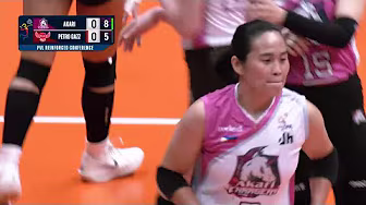 Soltones GETS HER RHYTHM EARLY for Akari vs. Petro Gazz in Set 1 đ„ | 2025 PVL Reinforced Conference background