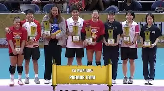 Individual Awarding Ceremony | 2025 PVL INVITATIONAL background