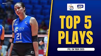 TOP 5 PLAYS | 2025 PVL ON TOUR | JULY 29, 2025 background