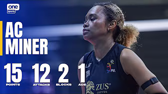 AC Miner DELIVERS 15 PTS for ZUS Coffee vs. Creamline ЁЯФе | 2025 PVL INVITATIONAL | HIGHLIGHTS
