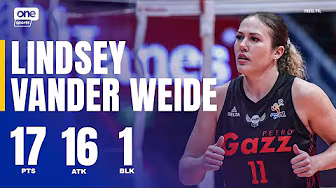 Lindsey Vander Weide DROPS 17 PTS for Petro Gazz ⛽ | 2025 PVL REINFORCED CONFERENCE | HIGHLIGHTS background