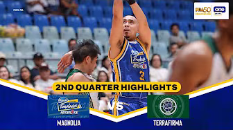 MAGNOLIA VS. TERRAFIRMA | 2ND QUARTER HIGHLIGHTS | PBA SEASON 50 PHILIPPINE CUP background
