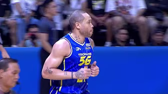 Kelly Williams HITS BACK-TO-BACK TRIPLES for TNT vs. SMB | PBA Season 49 Philippine Cup Finals G3 background