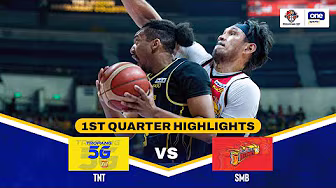 TNT vs. SAN MIGUEL | 1ST QUARTER HIGHLIGHTS | FINALS GAME 5 | PBA SEASON 49 PHILIPPINE CUP background