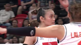 Heather Guino-o POWERS UP for Cignal vs. Creamline in Set 3 ЁЯФе | 2025 PVL Invitational background