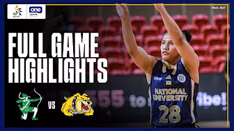 NU vs DLSU | FULL GAME HIGHLIGHTS | UAAP SEASON 88 WOMEN’S BASKETBALL | OCT 12, 2025 background