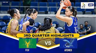 FEU vs. ATENEO | 3RD QUARTER HIGHLIGHTS | UAAP SEASON 88 WOMEN’S BASKETBALL ROUND 1 | OCT. 22, 2025 background