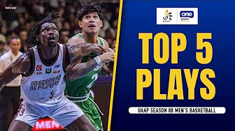 TOP 5 PLAYS | UAAP SEASON 88 MEN’S BASKETBALL | OCTOBER 19, 2025