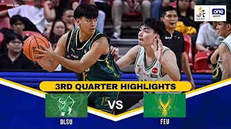DLSU vs. FEU | 3RD QUARTER HIGHLIGHTS | UAAP SEASON 88 MENâS BASKETBALL | OCTOBER 1, 2025