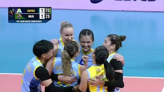 Oleksandra Bytsenko SNATCHES SET 3 for Capital1 vs Nxled | 2025 PVL Reinforced Conference background