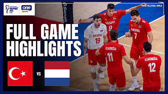 TURKIYE vs. NETHERLANDS | FULL GAME HIGHLIGHTS | 2025 FIVB MEN'S WORLD CHAMPIONSHIP | SEPT. 20 background