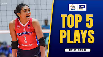 TOP 5 PLAYS | 2025 PVL ON TOUR | JULY 20, 2025 background