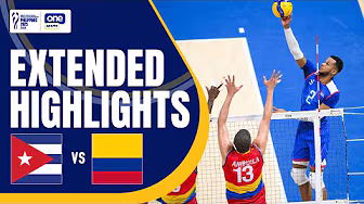 CUBA vs. COLOMBIA | EXTENDED HIGHLIGHTS | 2025 FIVB MEN'S WORLD CHAMPIONSHIP | SEPT. 15 background