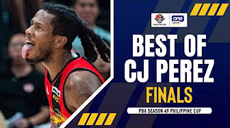 CJ PEREZ | FINALS HIGHLIGHTS | PBA SEASON 49 PHILIPPINE CUP